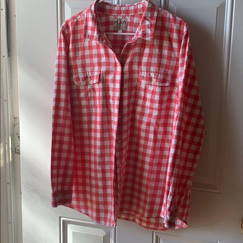 Red and white flannel